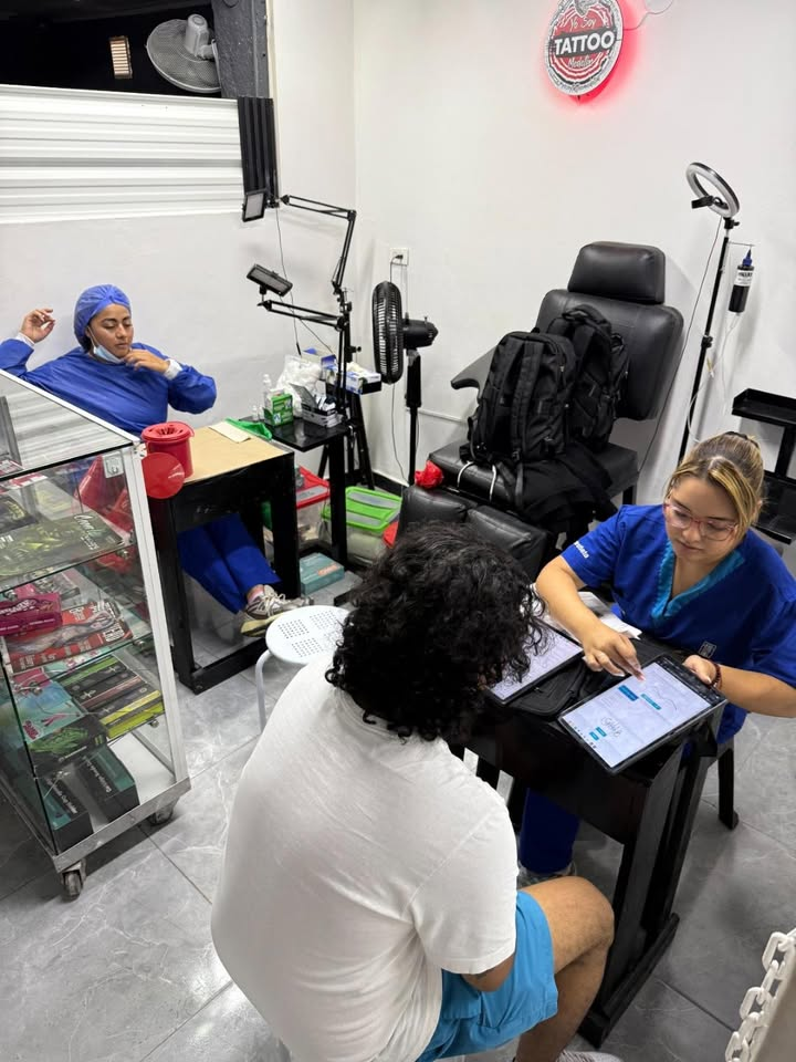Actividades de salud y bioseguridad en YS